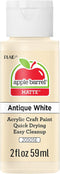 Apple Barrel Acrylic Paint in Assorted Colors (2 oz), 20505, Antique White...