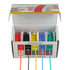 BOJACK 18 AWG Flexible Silicone Wire Electric Wire Hook up Wire Kit 300V Cables with Plus 20 ?3mm Heat Shrink Tubings and a Mini Wire Stripper(5 C...