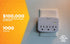 Woods 41034 Surge Protector with 3 Power, 3-Outlet 1000J of Protection...