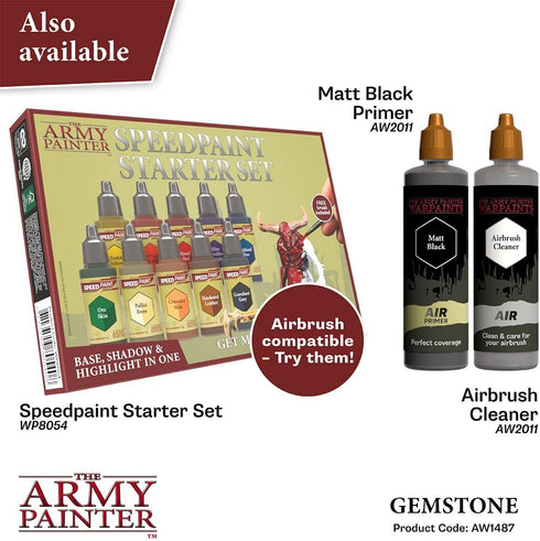 The Army Painter Warpaint Air Metallics Gemstone - Acrylic Non-Toxic Heavily Pigmented Water Based Paint for Tabletop Roleplaying, Boardgames, and...