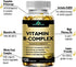 Thera SUVA Max Strength Vitamin B-Complex + CoQ10 + Vitamin C - Supplement for Energy, Metabolism Support, 120 Softgels, 60 Day Supply...