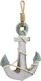 Stonebriar Anchor Wall Decor, Worn White, 1.00" x 9.50"...