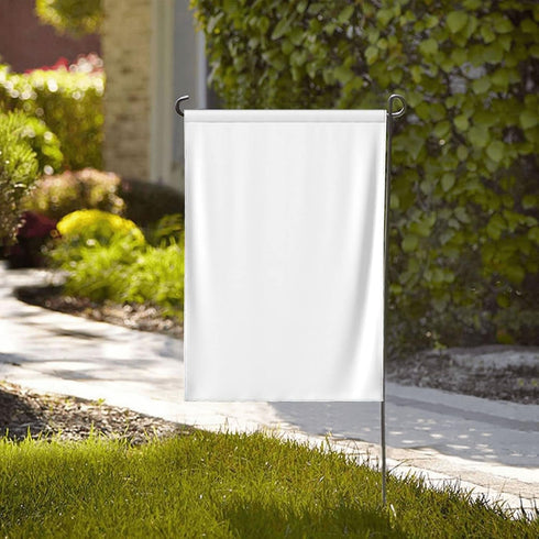 Customize Garden Flag Personalized Double Sided Yard Flags Decor Upload Image Text Logo Courtyard Terrace Balcony Home Wall Decoration, White, 12....