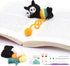 Nuberlic Crochet Kit for Beginners Kid Adult, Cute Animals Knitting Kit, Black Cat Bookmark Crochet Kit, Include Yarns, Hook, Accessories, Video I...