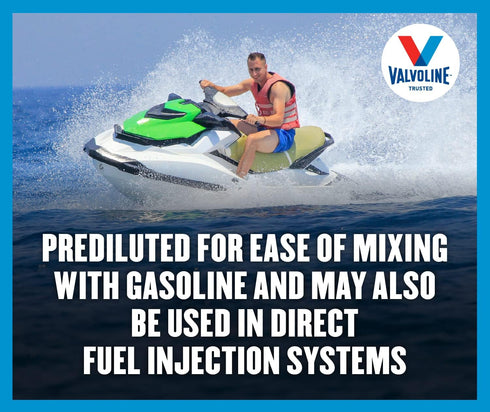 Valvoline 2-Cycle Marine TCW-3 Motor Oil 1 QT...