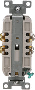EATON TRBR20W-BXSP Arrow Hart Tamper Resistant Duplex Receptacle, 125 V, 20 A, 2 Pole, 3 Wire, White...