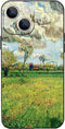 Compatable with iPhone 13 Mini Phone Case,Van Gogh Landscape Under A Stormy/Turbulent Sky Aesthetic Case,Slim Anti Drop Bumper Protective Waterpro...