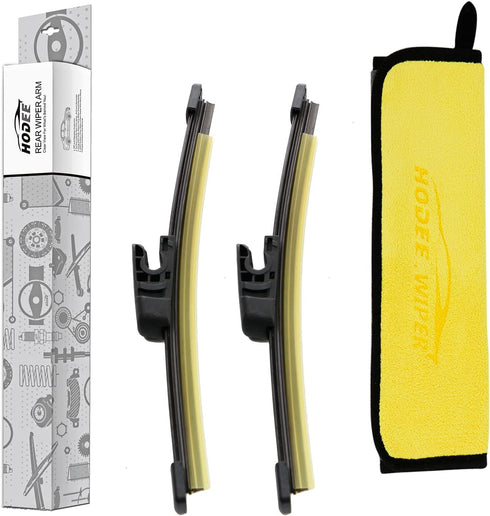 (Pack of 2) Rear Wiper Blade Set Replacement for Hyundai Veloster 2012-2017,Turbo Back Windshield Window,Rear wiper Accessories Factory OE Style 9...