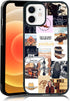 Western Country Music Artist Collage Phone Case Fit for iPhone 12 Mini — TPU Shockproof iphone Case Cowboy Boots Hat Phone Cover Gift for Boy Girl...