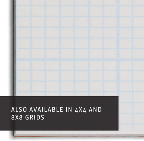 Bienfang Designer Grid Graph Paper Pad, 10x10 Cross Section, 8.5 x 11 Inches, 50 Sheets...