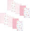 Hudson Baby Unisex Baby Cotton Flannel Burp Cloths, Pastel Butterfly, One Size...