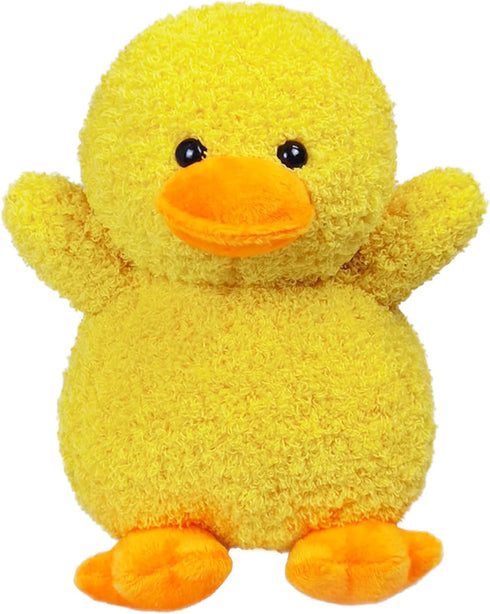 Yellow Plush Duck Stuffed Animal Toy, Soft Cuddly Plushie Hugger Toy for Boys & Girls, Birthday Gifts for Kids or Girlfriend, 8"...