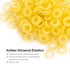 JMU Orthodontic Elastics 3/8 Heavy, 300 Pack Orthodontic Rubber Bands, Intraoral Elastic Bands Latex Dental Rubber Bands Made in USA...
