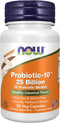 NOW Supplements, Probiotic-10™, 25 Billion, with 10 Probiotic Strains, Dairy, Soy and Gluten Free, Strain Verified, 30 Veg Capsules...