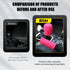2 PCS Car Gear Shift Knob Cover & Handbrake Cover, Comfortable Anti-Slip Auto Shift Knob Protector, No Scratch Hand Brake Lever Handle Cover(Rose ...