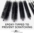 8 Inch Nylon Tube Brush Set, 12 Piece Variety Pack | for Cleaning Hard-to-Reach Spaces...