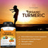 Sunergetic USDA Certified Organic Turmeric Supplement – Includes Organic Turmeric & Organic Black Pepper – 1,400mg of Turmeric per Serving - 180 C...