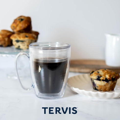 Tervis Made in USA Double Walled Dainty Floral Mother's Day Insulated Tumbler Cup Keeps Drinks Cold & Hot, 16oz Mug, Nana...