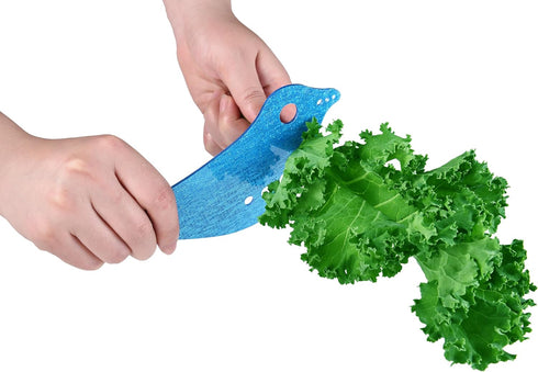 Herb Stripper - Efficient Leaf Remover for Kale, Chard, Collard Greens | Multi-functional Herb Leaf Stripper | LooseLeaf Kitchen Gadget for Leafy ...