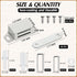 125 Pieces Plantation Shutter Repair Kit Repair Plantation Shutters Magnets Shutter Staples Replacement Shutter Pins Cabinet Magnets for Shutter, ...