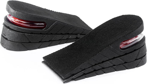Height Increase Insole 3-Layer Air Cushion Heel Insert Lift Shoes Insole for Men and Women Invisible Elevator Adjustable Insoles...