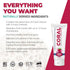 Coral Nano Silver Bubble Berry Kids Toothpaste, Natural Fluoride Free Teeth Whitening Toothpaste, Coral Calcium Nano Silver Infused SLS Free - 4 O...