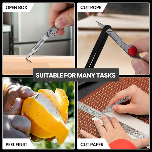 Small Pocket Knife for Everyday Carry- Razor Sharp Folding Blade, Lightweight EDC Tool for Camping, Hiking and Outdoor...