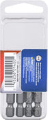 Mayhew Tools 19410-4 SAE Hex Power Bit, 1/4 x 2", 4-Pack...