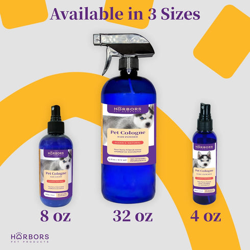Harbor's Pet Cologne (Baby Powder 4oz)...