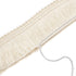 MegaPet Polyester Fringe Tassel Lace Trim 1 Inch x 82 Feet Chainette Fringe Fibre Trim Linen for Sewing Quilting Clothes Accessories Lampshade Cur...