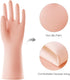 COOLJOB 2 Pairs Rubber Gloves for Dishwashing Cleaning, Cotton Lined Household Gloves, Waterproof Gloves for Kitchen Bathroom, Orange & Blue, Medi...