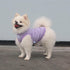 Classic Striped Teacup Pet Dog T-Shirts, 100% Cotton Tank Vest for Small Dogs, Sleeveless Puppy Clothes for Chihuahua Yorkie Purple, Small...