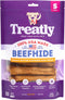USA Beefhide Chip Rolls 5-6" Dog Chew Treats - Peanut Butter Flavor, 20 Count/1 Pack...