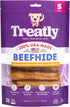 USA Beefhide Chip Rolls 5-6" Dog Chew Treats - Peanut Butter Flavor, 20 Count/1 Pack...