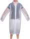 Adult Portable Raincoat Rain Poncho with Hoods and Sleeves...