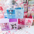 Kawaii Pen Holder Drawer Storage Box Office Desktop Office Supplies Three-Layer Cartoon Colorful Small Drawer Box...