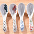 Japanese Soup Spoons set of 4, Asian Ceramic Ramen Spoons...