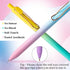 Gel Pens, 6 Pcs Smooth Writing Pens No Bleed & Smear, Black Ink Cute Pens Fine Point (0.5mm), Retractable Aesthetic Journaling Pens School Office ...