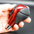 Gear Shift Knob, Cherry Red, Walnut Wood, Leather, for Lexus ES300h ES350 GS300 GS350 GS430 GS450h GS460 IS250 IS300 IS350 LS460 LS600h RX350 RX45...