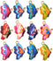 30 Pcs Mixed Color Alloy Enamel Butterfly Charms Pendant for Earrings Bracelets Necklace DIY Making Jewelry Making Accessories...