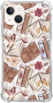 Aesthetic Butterfly Book Phone Case Compatible with iPhone 15 Plus, Vintage Brown Book Trendy Cool Girl Boy Case for iPhone 15 Plus, Silicone Shoc...