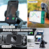 1 PC Car Phone Holder with Silicone Gasket, Shockproof Waterproof Plastic Vehicle Smartphone Mount for 1.96In to 3.54In Equipment, Universal Autom...