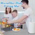 2 Pack Large Dish Drying Mat,24x17 Inch Absorbent Microfiber Dishes Drainer Mats,Dish Drying Pad for Countertops,Sinks,Draining Racks(Gray)...