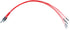 NOYITO Motherboard Extension Cable Set 22AWG Silver Plated Cable Gold-plated Plug Power SW POWER LED HDD LED RESET SW Four Kinds Extension Cable f...