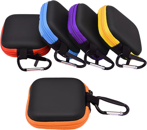 5 Pieces in Ear Bud Earphone Headset Headphone Case Mini Storage Carrying Pouch Bag...