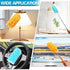 12 Pcs Extendable Microfiber Duster Kit, 2 Extendable Handles Up to 30 Inches, 10 Replaceable Dual-Sided Microfiber Dusters, More Efficient and Du...