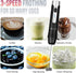 Hand held Frother Wand, Electric Milk Frother Matcha Whisk, Coffee Stirrers Electric mini whisk, 3-speed Hand frother, Drink mixer, Egg whisk, Ide...