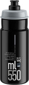 ELITE SRL JET BLACK grey logo 550 ml, One size...