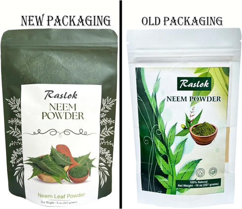 Neem Powder |100% Pure and Natural Neem Powder | Very Bitter Neem Supplement for Skin,Hair and Detox (8 oz)...