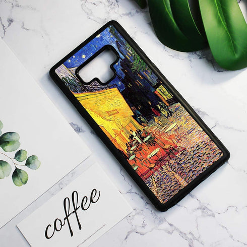 for Samsung Note 9, Galaxy Note 9, Art Design Soft Back Case Phone Cover, HOT12034 Van Gogh Cafe Terrace at Night 12034...